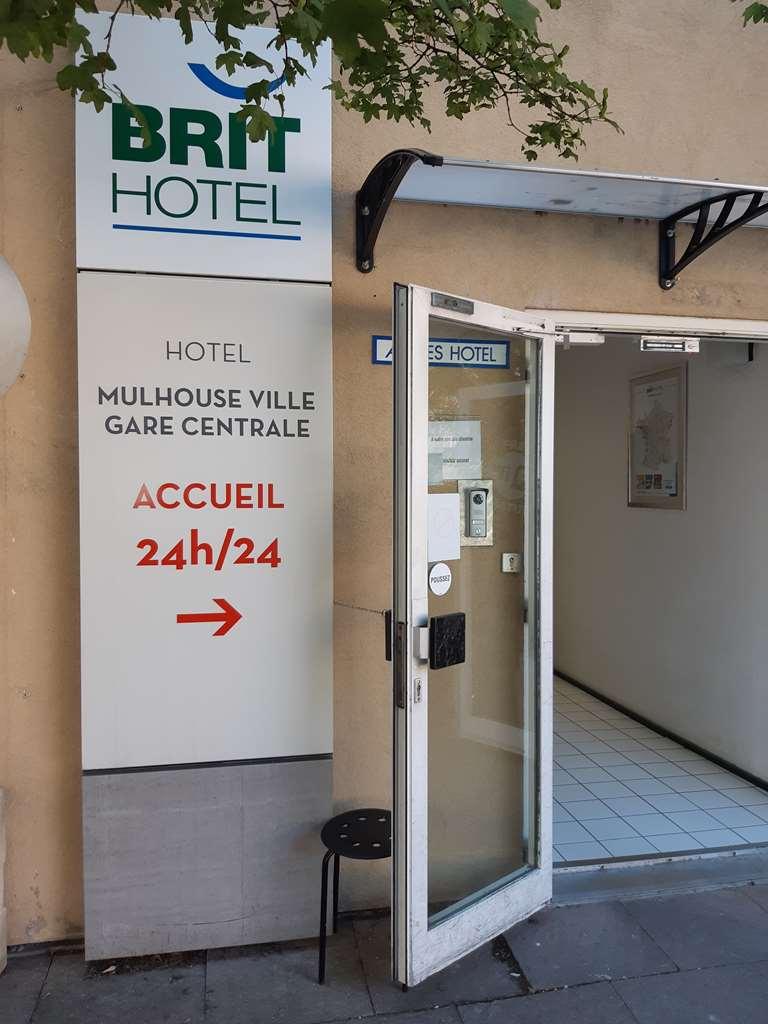 Brit Hotel Mulhouse Centre Bagian luar foto